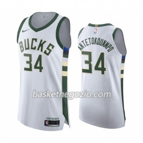 Canotte Uomo Milwaukee Bucks Giannis Antetokounmpo 34 2019-20 Nike Association Edition Swingman